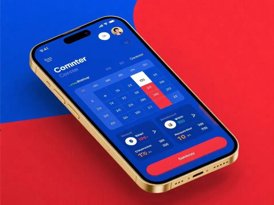 移动端界面示意图